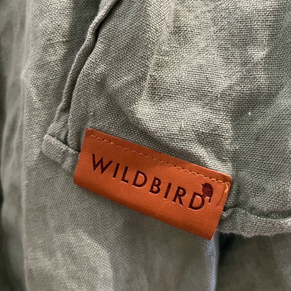 Wild Bird Ring Sling, Mid Length, Green with black rings - Picture 2 of 4